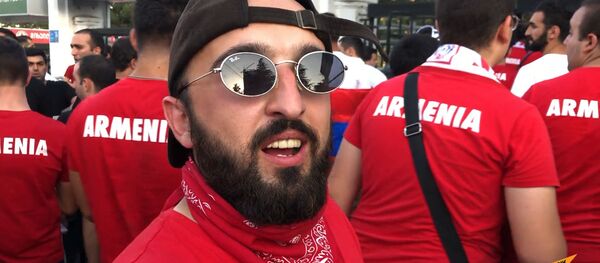 Пророчество армянского футбольного фаната о победе Арарат Армения в Тбилиси - Sputnik Армения