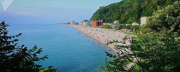 Побережье Черного моря (Кобулети, регион Аджария в Грузии) - Sputnik Армения