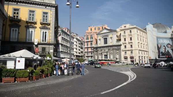 Площадь Триеста и Тренто в Неаполе. - Sputnik Արմենիա