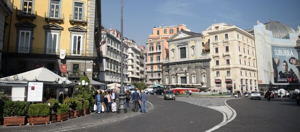 Площадь Триеста и Тренто в Неаполе. Площадь Триеста и Тренто в Неаполе. - Sputnik Արմենիա