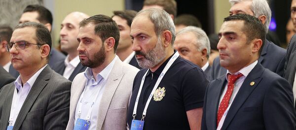 Форум инвестиционных бизнес-программ «Мой шаг во имя Котайкской области» в Цахкадзоре Форум инвестиционных бизнес-программ «Мой шаг во имя Котайкской области» в Цахкадзоре - Sputnik Արմենիա