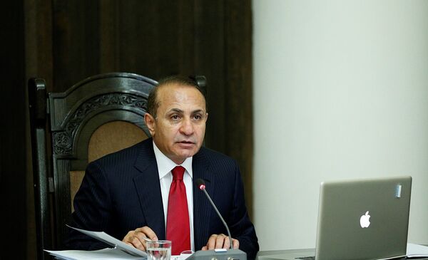 Премьер-министр РА Овик Абраамян Премьер-министр РА Овик Абраамян - Sputnik Արմենիա