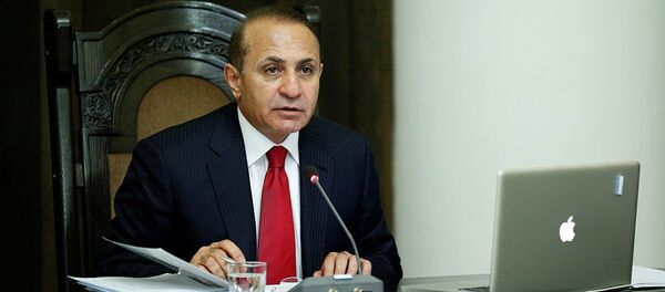 Премьер-министр РА Овик Абраамян - Sputnik Армения
