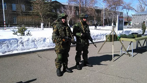 Мероприятие посвященное акции «Есть такая профессия – Родину защищать» - Sputnik Армения