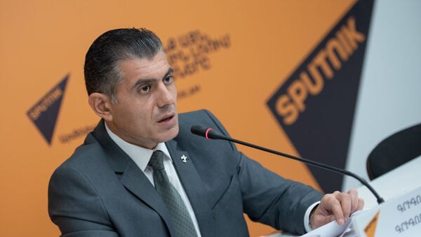 Лидер коалиции общественных движений Единое здоровье Григор Григорян - Sputnik Армения