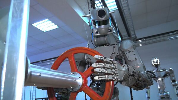 Робот Федор готовится на старт - Sputnik Армения