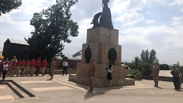 В Гюмри состоялось мероприятие, посвященное памяти 240 военных, павших в русско-турецких войнах 19 века - Sputnik Армения