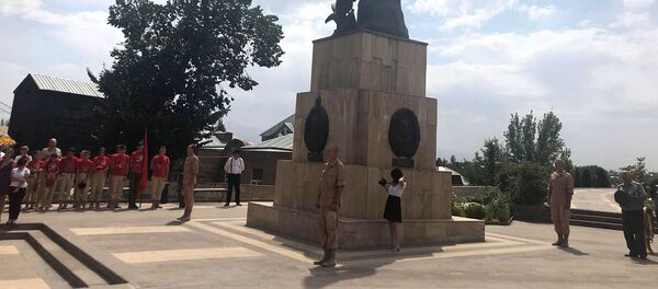 В Гюмри состоялось мероприятие, посвященное памяти 240 военных, павших в русско-турецких войнах 19 века - Sputnik Արմենիա