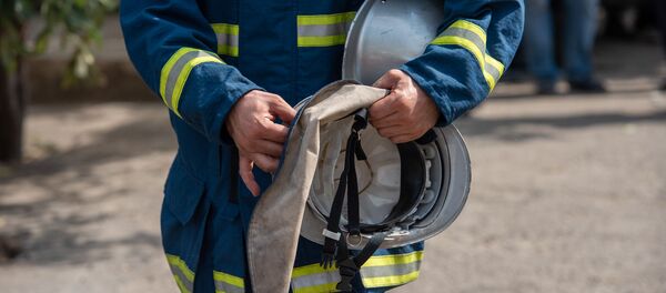 Пожар на холодильном комбинате Дзюник сарнаран Пожар на холодильном комбинате Дзюник сарнаран - Sputnik Армения