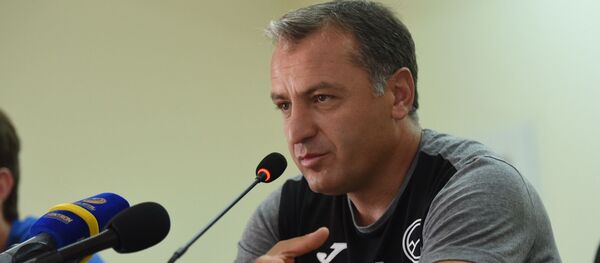 Тренер команды Арарат-Армения Вардан Минасян (21.08.19) Еревaн - Sputnik Армения