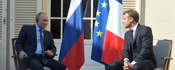 Рабочий визит президента РФ В. Путина во Францию - Sputnik Արմենիա