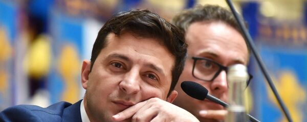 Рабочая поездка президента Украины В. Зеленского во Львов - Sputnik Армения