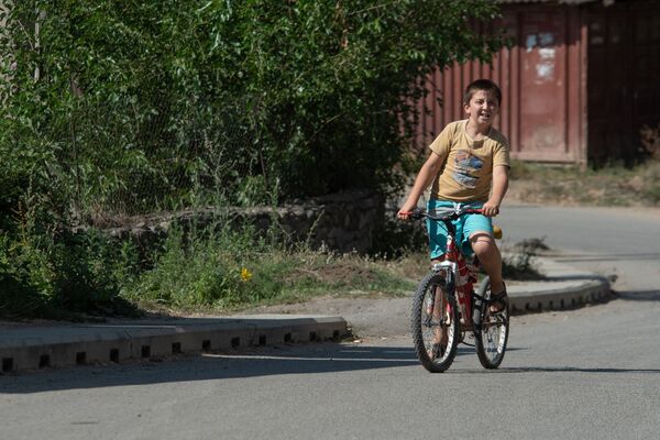 Юный житель села Чинари Тавушской области - Sputnik Армения