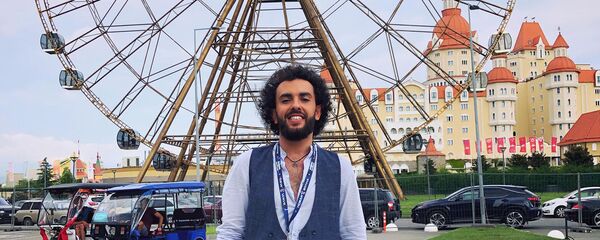 Армянский участник Новой волны Tyom перед началом конкурса - Sputnik Արմենիա