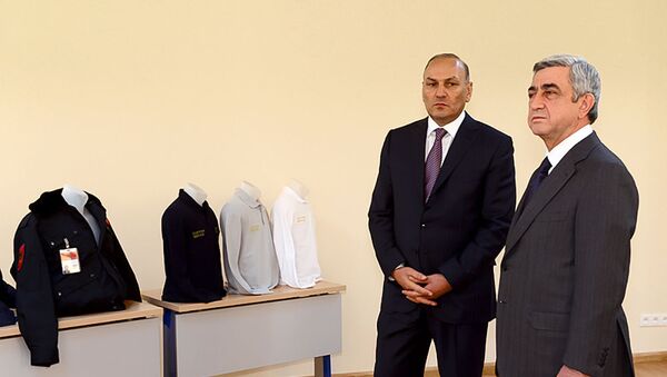 Президент Серж Саргсян посетил Комитет Гос.Доходов (18 января 2013). Еревaн - Sputnik Արմենիա