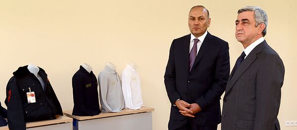 Президент Серж Саргсян посетил Комитет Гос.Доходов (18 января 2013). Еревaн - Sputnik Արմենիա