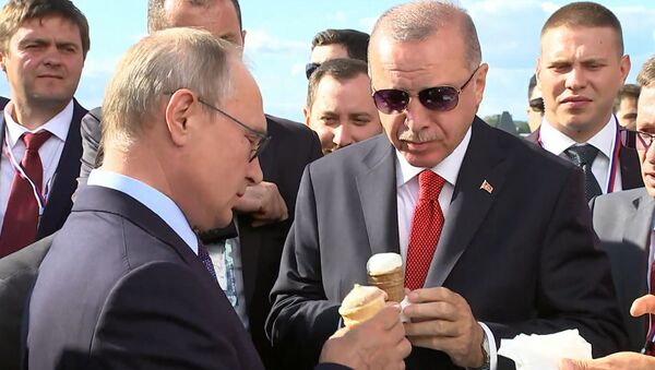 Путин купил Эрдогану мороженое - Sputnik Армения
