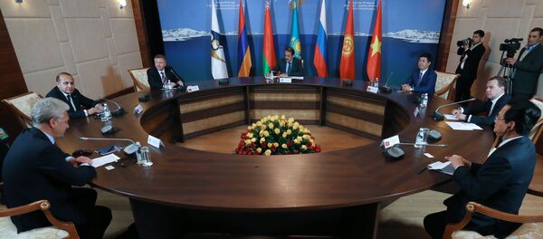заседание Совета глав правительств СНГ и ЕАЭС в Казахстане - Sputnik Армения
