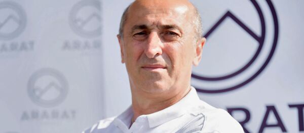 Генеральный директор ФК Арарат-Армения Погос Галстян Генеральный директор ФК Арарат-Армения Погос Галстян - Sputnik Արմենիա