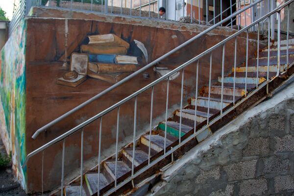 «Երեխաներն արվեստն ավելի լավ են զգում». Երևանի շենքերը նկարազարդողների հետաքրքիր պատմությունները - Sputnik Արմենիա