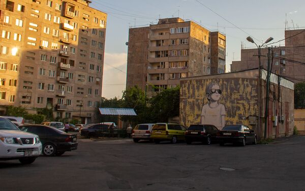 Уличное искусство в Давташене - Sputnik Армения