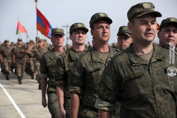 Հայկական զորախումբը մասնակցում է «Մարտական ընկերակցություն 2019»–ին Հայկական զորախումբը մասնակցում է «Մարտական ընկերակցություն 2019»–ին - Sputnik Արմենիա