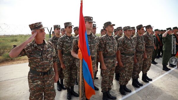 Հայկական զորախումբը մասնակցում է «Մարտական ընկերակցություն 2019»–ին Հայկական զորախումբը մասնակցում է «Մարտական ընկերակցություն 2019»–ին - Sputnik Արմենիա