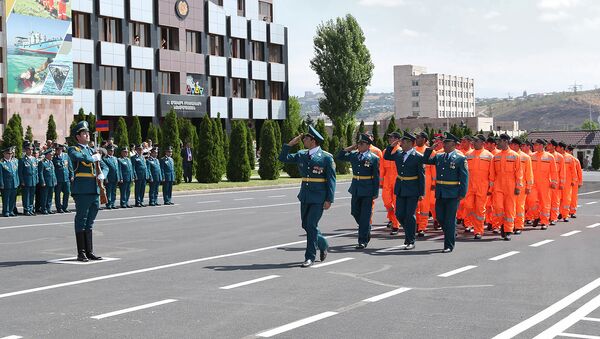 Праздничные мероприятия в День спасателя Армении - Sputnik Армения