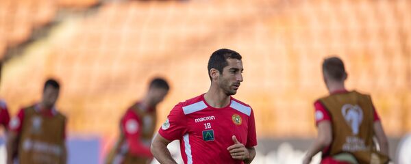 Предматчевая тренировка сборной Армении по футболу (4 сентября 2019). Еревaн - Sputnik Արմենիա