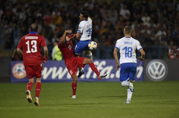 Армения - Италия 1:3. Проиграли по счёту, но не духом - Sputnik Армения