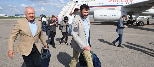 Участники договоренности об освобождении между Россией и Украиной прилетели в Москву Участники договоренности об освобождении между Россией и Украиной прилетели в Москву - Sputnik Армения