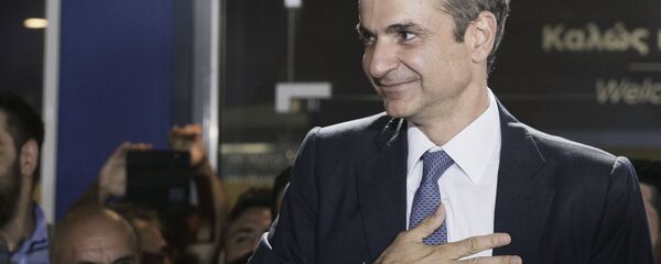 Парламентские выборы в Греции. Кириакос Мицотакис - Sputnik Армения