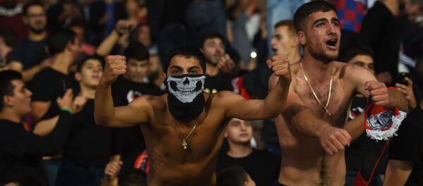 Футбольный матч отборочного тура Евро-2020 между сборными Армении и Боснии и Герцеговины - Sputnik Армения