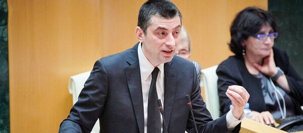 Выступление Георгия Гахарии в парламенте - Sputnik Արմենիա