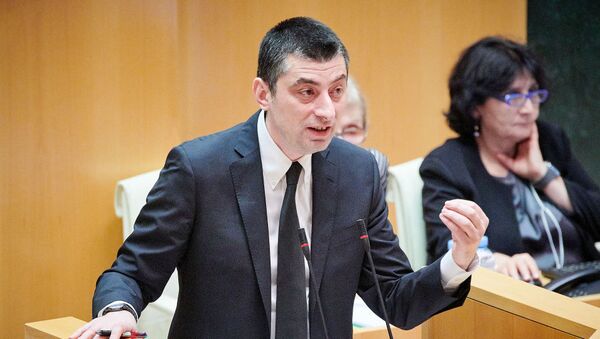 Выступление Георгия Гахарии в парламенте - Sputnik Արմենիա