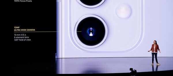 Каиан Дренс представляет новый iPhone 11 на мероприятии Apple в своей штаб-квартире в Купертино (10 сентября 2019). Калифорния Каиан Дренс представляет новый iPhone 11 на мероприятии Apple в своей штаб-квартире в Купертино (10 сентября 2019). Калифорния - Sputnik Արմենիա