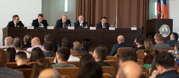 Круглый стол, посвященный 80-летию начала Второй мировой войны «Мир накануне Второй мировой войны» (11 сентября 2019). Еревaн - Sputnik Армения