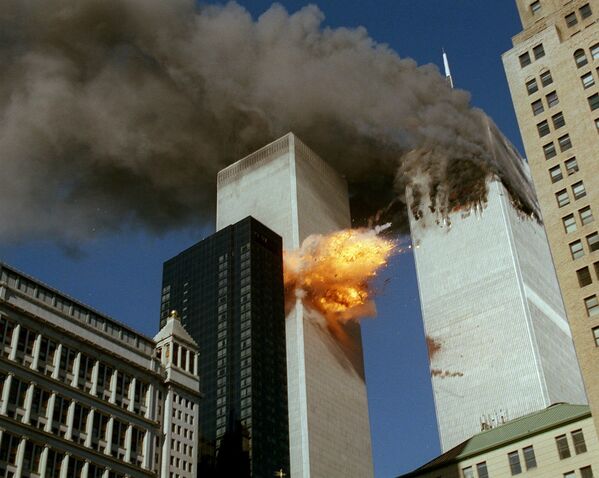 Սեպտեմբերի 11–ի ահաբեկչության հետևանքով ավերածություններ

 - Sputnik Արմենիա