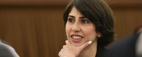 Гаяне Мелком Мелкомян на заседании Совета старейшин (10 сентября 2019). Еревaн Гаяне Мелком Мелкомян на заседании Совета старейшин (10 сентября 2019). Еревaн - Sputnik Արմենիա