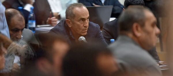 Роберт Кочарян на судебном заседании по делу 1 марта (12 сентября 2019). Еревaн Роберт Кочарян на судебном заседании по делу 1 марта (12 сентября 2019). Еревaн - Sputnik Արմենիա