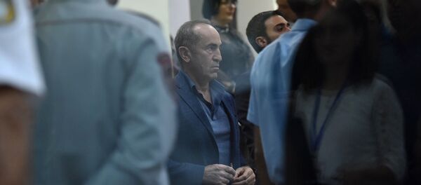 Роберт Кочарян на судебном заседании по делу 1 марта (12 сентября 2019). Еревaн - Sputnik Արմենիա