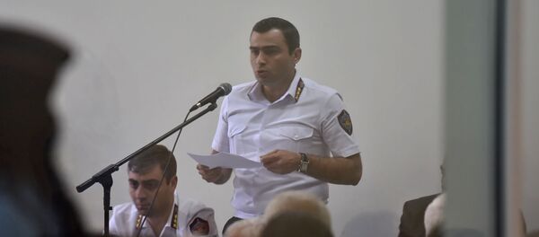 Прокурор Геворг Багдасарян на судебном заседании по делу 1 марта (12 сентября 2019). Еревaн - Sputnik Արմենիա