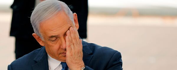 Премьер-министр Израиля Биньямин Нетаньяху во время церемонии открытия учебного года (1 сентября 2019). Поселок Элькана Премьер-министр Израиля Биньямин Нетаньяху во время церемонии открытия учебного года (1 сентября 2019). Поселок Элькана - Sputnik Армения