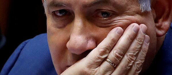 Премьер-министр Израиля Биньямин Нетаньяху на пленуме в Кнессете (30 мая 2019). Иерусалим - Sputnik Армения