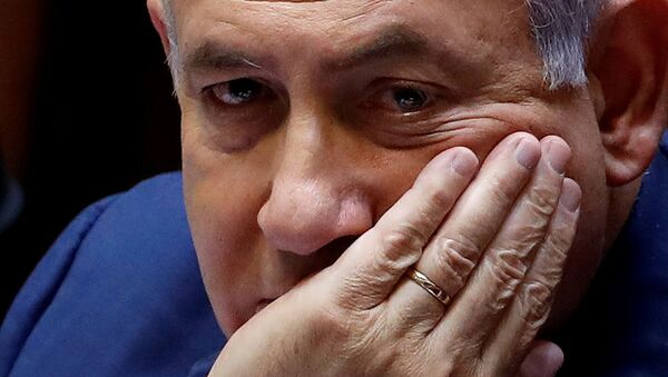 Премьер-министр Израиля Биньямин Нетаньяху на пленуме в Кнессете (30 мая 2019). Иерусалим - Sputnik Армения