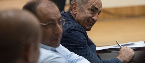 Роберт Кочарян на судебном заседании по делу 1 марта (12 сентября 2019). Еревaн Роберт Кочарян на судебном заседании по делу 1 марта (12 сентября 2019). Еревaн - Sputnik Արմենիա