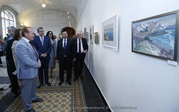 Открытие выставки «Мой Ереван» в рамках Дней Еревана в Санкт-Петербурге (7 сентября 2017). Санкт-Петербург - Sputnik Армения