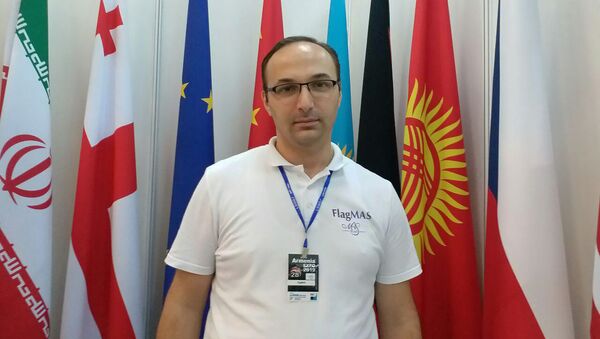 Представитель компании Flagmas Армен Манукян - Sputnik Армения