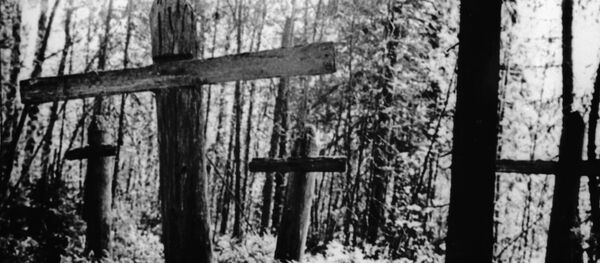 Безымянные могилы политзаключенных в Соловецком лагере особого назначения. - Sputnik Армения