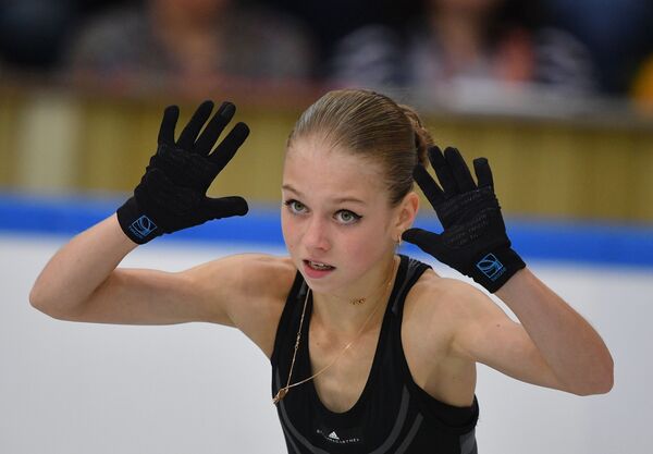 Добилась в Ереване: российская фигуристка Трусова вошла в Книгу рекордов Гиннеса Добилась в Ереване: российская фигуристка Трусова вошла в Книгу рекордов Гиннеса - Sputnik Армения